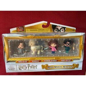 Harry Potter Micro Magical Moments Year 3 Figurine Set – Sirius, Buckbeak, Hermi
